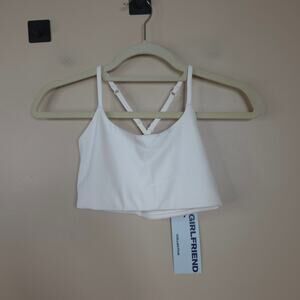 Girlfriend Collective Float Juliet Bra in Cream Size S